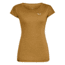 Salewa Puez Melange Dry Tee Short Sleeve - Womens, Golden Brown Melange, Extra Small, 26538-7026-XS