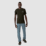 Salewa Pure Logo Pocket AM T-Shirt - Men, Medium, Dark Olive Melange, 00-0000028342-5286-M
