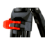 SAMURAI Broadcast Pro Plus Professional 3-Section w/Fluid Head Video Tripod, Black, BROADCASTPlus