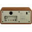 Sangean AM / FM Analog Wooden Cabinet Radio, Walnut-Silver, SG-116