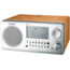 Sangean AM/FM RDS Digital Tuning, Clock/Alarm, Multi Function Remote, Walnut WR-2WL