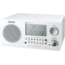 Sangean AM/FM RDS Digital Tuning, Clock/Alarm, Multi Function Remote, White WR-2WH