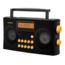 Sangean AM/FM-RDS Portable Radio Specially Designed for the Visually Impaired with Helpful, Black, PR-D17
