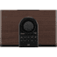Sangean AM/FM-RDS RBDS/Bluetooth/AUX Digital Tuning Wooden Clock Radio, Dark Walnut, RCR-40