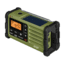 Sangean AM / FM / Weather / Handcrank / Solar / Emergency Alert Radio, Green-Black, SG-112
