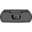 Sangean FM-RDS/AM/Bluetooth/Aux-in/USB Charging Digital Tuning Clock Radio, Black, Small, RCR-20