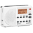 Sangean HD Radio / FM-RBDS / AM Portable Radio, White-Gray, SG-108