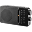 Sangean SR-36 Pocket Radio, Black, 5.25 x 2.75 x 1.30, SR-36