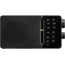 Sangean SR-36 Pocket Radio, Black, 5.25 x 2.75 x 1.30, SR-36