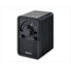 Sangean WR-15 Table Top Wooden Cabinet Receiver w/ Deep Bass Compensation Sound, Black WR-15BK