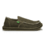 Sanuk Hemp Camp Shoe - Men's-Olive-Medium-9 US