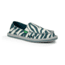 Sanuk I'm Game Casual Shoe - Women's-Indigo Zebra-Medium-7 US