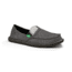 Sanuk Pick Pocket Stripes Camp Shoe - Women's-Black/White Stripes-Medium-7 US