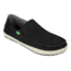 Sanuk Rounder Hobo Casual Shoe - Mens-Black-Medium-7 US