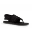 Sanuk Yoga Sling 3 Knit Sandals - Womens, Black, 6, 1100351-BLK-06