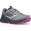 Saucony Aura TR Wide Trail Shoes - Womens, Fossil/Grape, 7.5, Medium, S10863-12-020-M-7.5