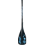 Storm QuickDraw 3 Piece Traveler SUP Paddle 100 sq in-Black Blade with Blue Trim