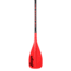 Storm QuickDraw 3 Piece Traveler SUP Paddle 90 sq in-Red Blade with Black Trim
