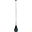 Sawyer Paddles Storm SUP Paddle 100 sq in-Black Blade with Blue Trim