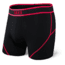 SAXX Kinetic Boxer Brief - Mens, Black/Neon Red, Large, SXBB27-BNR-L