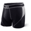 SAXX Kinetic Boxer Brief - Mens, Black/Steel, L, SXBB27-BLS-L