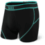 SAXX Kinetic Boxer Brief - Mens, Black/Tide, XL, SXBB27-BLT-XL
