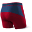 SAXX Kinetic Boxer Brief - Mens, Deep Red/Blue, 2XL, SXBB27-DRB-XXL