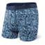 SAXX Platinum Boxer Brief Fly - Mens, Blue Jungle Jam, Extra Large, SXBB42F-JJM-XL