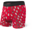 SAXX Platinum Boxer Brief Fly - Mens, Red Lucky Cat, Large, SXBB42F-RLC-L