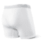 SAXX Platinum Boxer Brief Fly - Mens, White/Grey, Extra Large, SXBB42F-WWG-XL