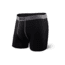 SAXX Platinum Boxer Brief w/Fly - Mens, Black/Dark Gray, 2XL, SXBB41F-BLK-XXL