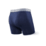 SAXX Platinum Boxer Brief w/Fly - Men's, Navy/Light Gray, M, SXBB41F-NAV-M