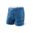 SAXX Quest 2.0 Print Boxer Brief w/Fly - Mens, Blue Dive Tribe, M, SXBB71F-BDT-M