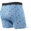 SAXX Ultra Boxer Briefs Fly - Mens, Blue Action Shot, Medium, SXBB30F-ASB-M