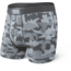 SAXX Ultra Boxer Briefs Fly - Mens, Graphite Stencil Camo, Small, SXBB30F-GSC-S