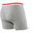 SAXX Ultra Boxer Briefs Fly - Mens, Grey Htr Sock Monkey, Small, SXBB30F-GSM-S