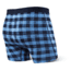 SAXX Undercover Boxer Brief - Mens, Blue Gingham, Large, SXBB19-BGI-L