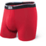 SAXX Vibe Boxer, 2-Pack - Mens, Black/Red, Large, SXPP2V-BRD-L