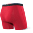 SAXX Vibe Boxer, 2-Pack - Mens, Black/Red, Large, SXPP2V-BRD-L