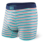 SAXX Vibe Boxer Brief - Mens, Blue Witty Stripe, Large, SXBM35-WIT-L