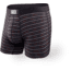 SAXX Vibe Boxer Briefs - Mens, Black Gradient Stripe, Small, SXBM35-GRS-S