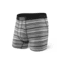 Saxx Vibe Stripped Boxer Modern Fit - Mens, Charcoal Heather Stripe, Extra Large, SXBM35 CHS XL