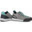 Scarpa Gecko Approach Shoes - Womens, Mid Gray/Aqua, 42, 72602/352-MgryAqua-42