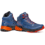 Scarpa Rush Mid GTX Hiking Shoes - Mens, Blue/Fiesta, 44, 63130/200-BluFst-44