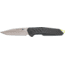 Schrade Knife Black Aluminum W/green Bb 3'' Tanto Blade