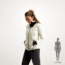 SCOTT Defined Heritage Pile Jacket - Womens, Winter White/Dark Blue, Medium, 2918286293008