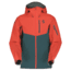 SCOTT Explorair 3L Jacket - Mens, Magma Red/Aruba Green, Small, 2837517374006
