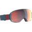 SCOTT LCG Compact Goggle, Neon Red/Aruba Green/Solar Red Chrome, 2778327411308