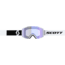 SCOTT Shield Goggle, Team White/Black/Illuminator Blue Chrome, 2778377068342