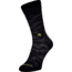 SCOTT Trail Camo Crew Socks, Black/Sulphur Yellow, Large, 2752435024048-L